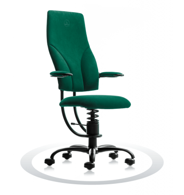 Sedia ufficio ergonomica con schienale alto regolabile SpinaliS Navigator